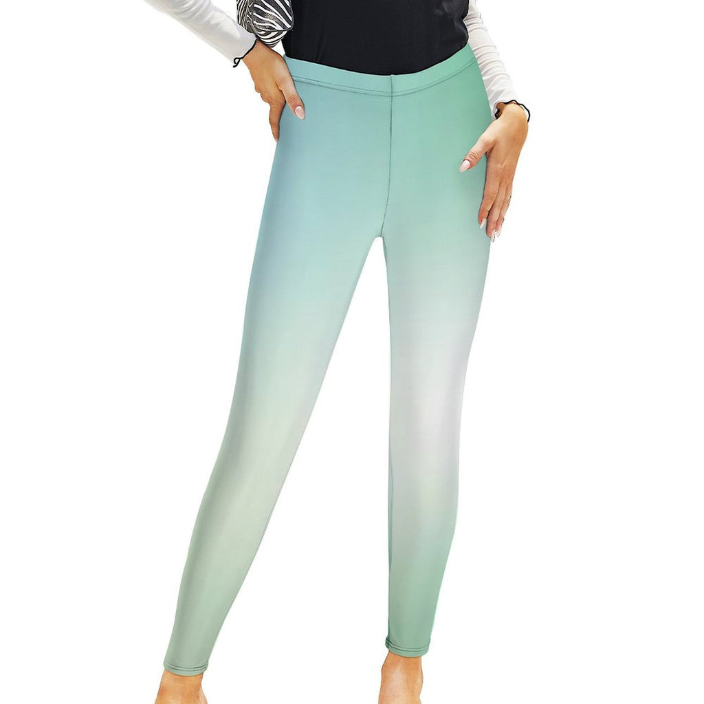 Aqua Ombe Leggings
