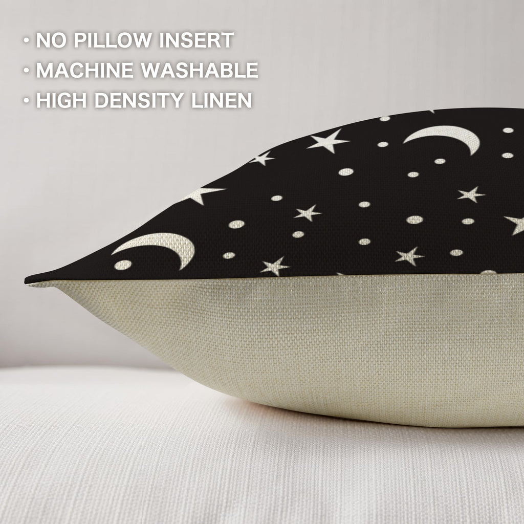 Night Sky Linen Pillow Cases 2pk