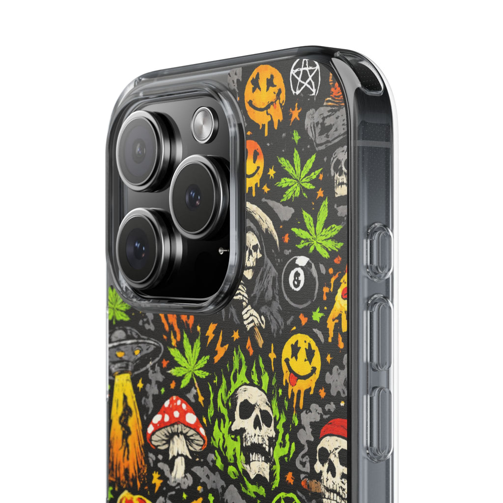Skull Static Impact-Resistant Phone Case