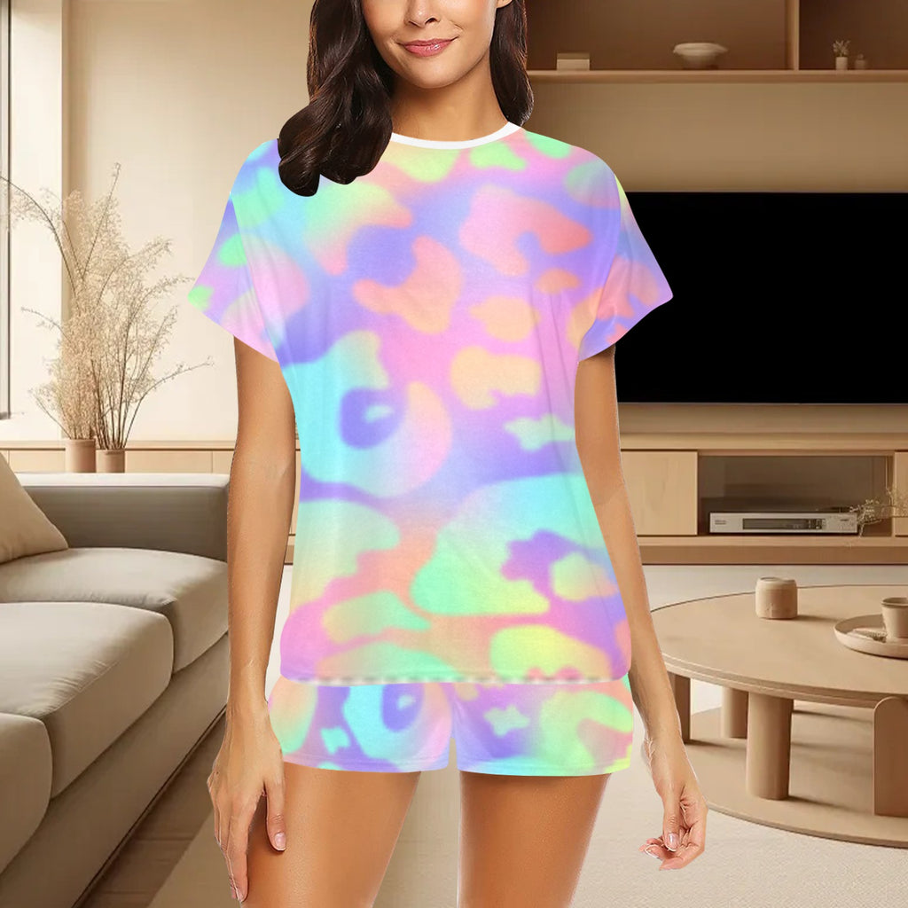 Dream Drip Pajama Short Set