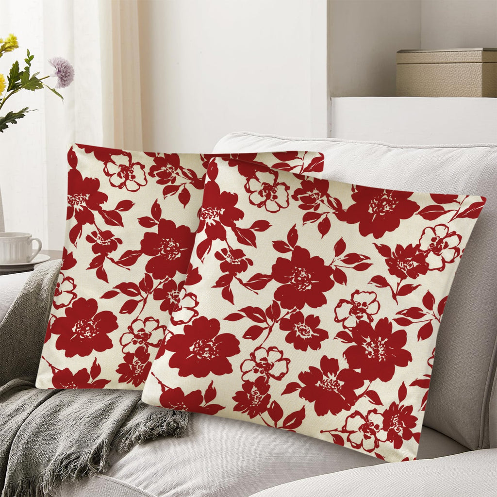 Scarlett Petal Linen Pillow Case 2pk