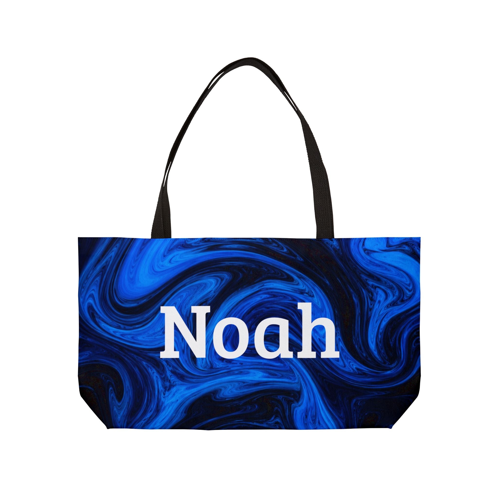 Personalized Eclipse Swirl Weekender Tote Bag