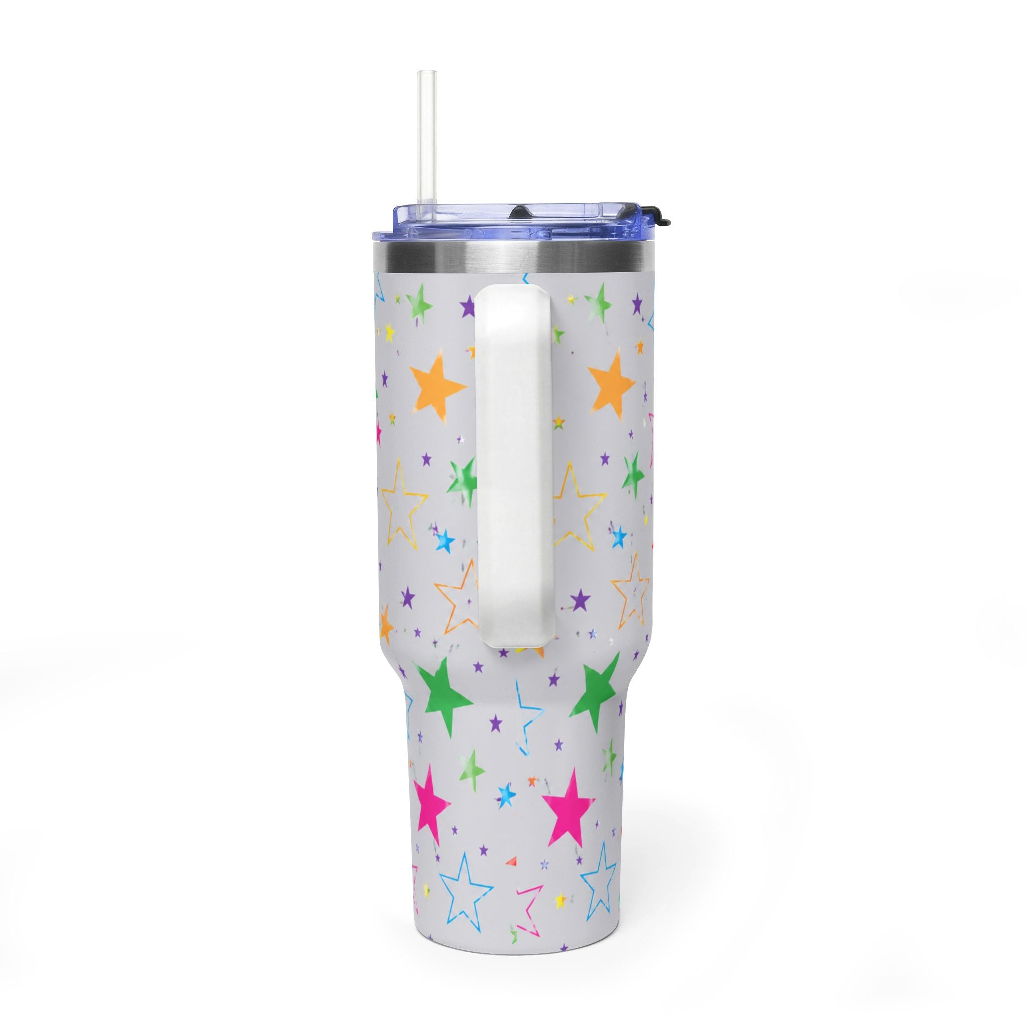 Neon Star Burst 40oz  Vacuum Insulated Tumbler