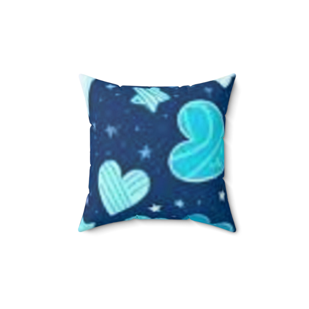 Night Sky Love Throw Pillow
