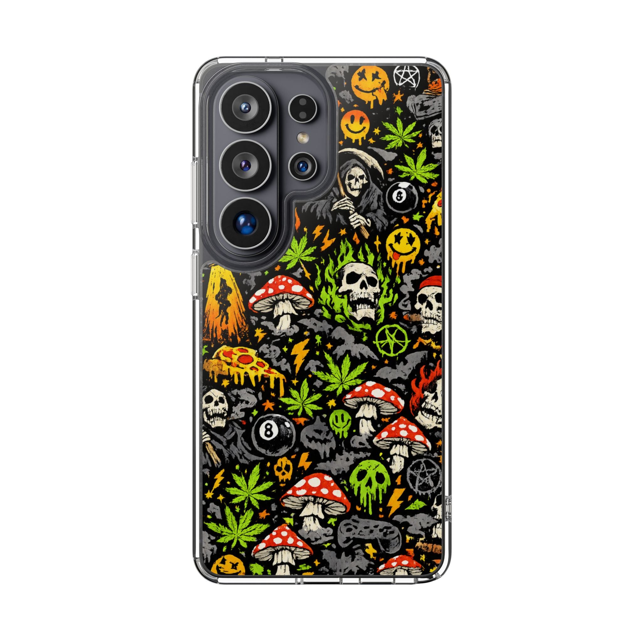 Skull Static Impact-Resistant Phone Case