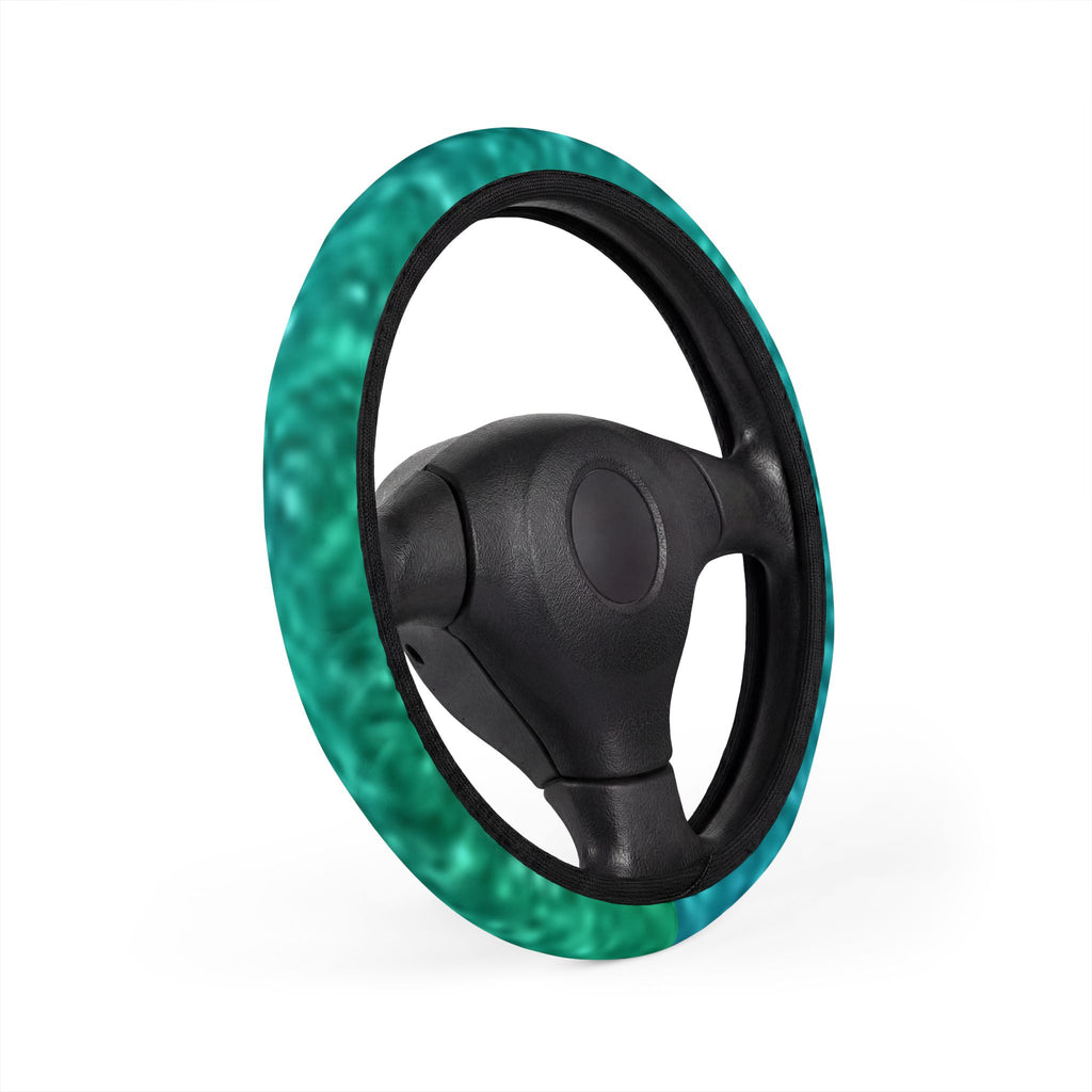 Ombre Bloom Steering Wheel Cover