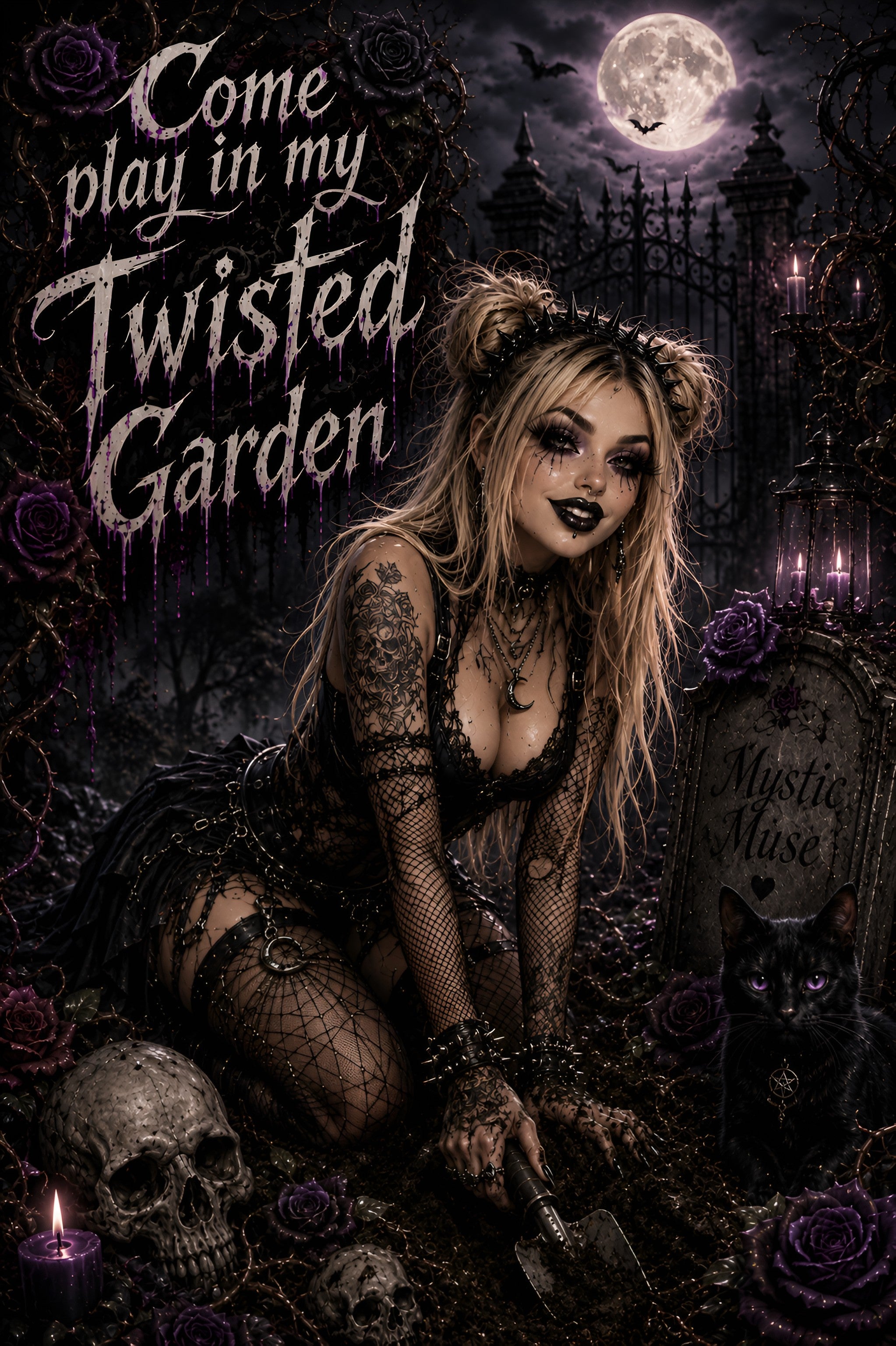 Twisted Garden Poster 16"x24"