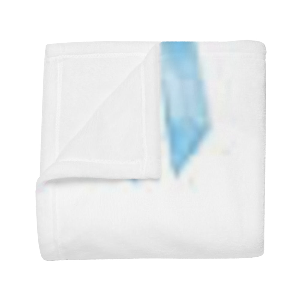 Bows And Hearts Plush Fleece Blanket