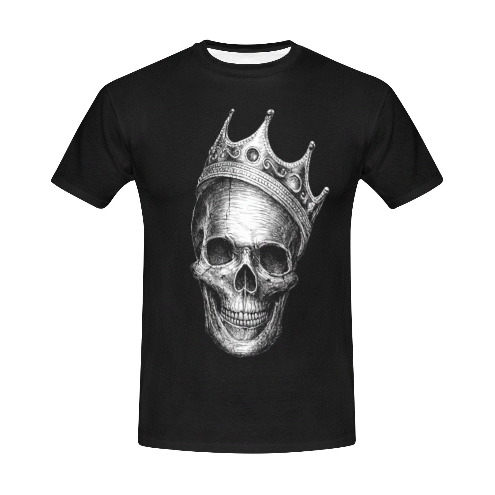 Crown Skull Mens T Shirt