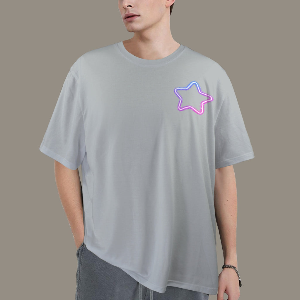 Glow Star Over Sized Shirt