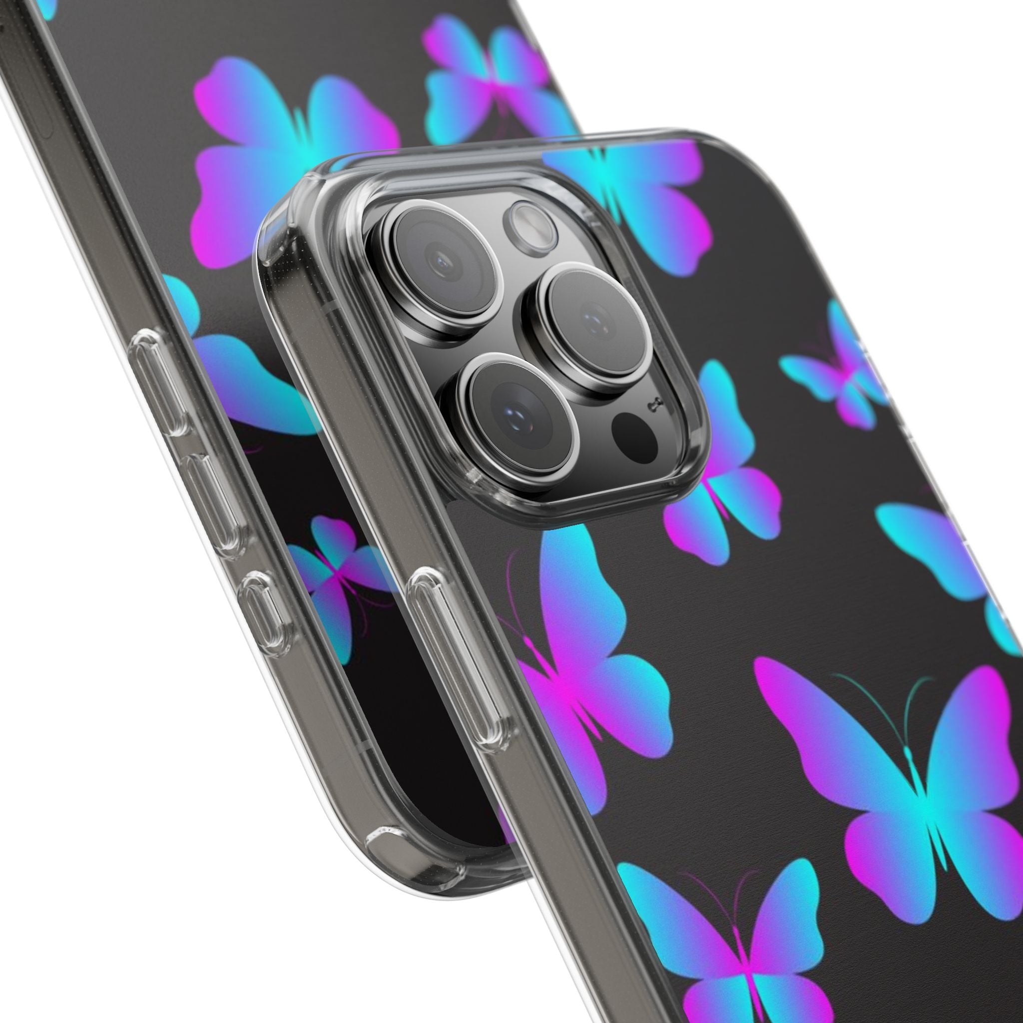 Butterfly Ombre Impact-Resistant Phone Case