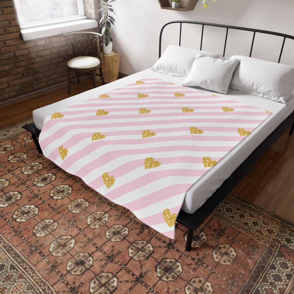 Pink Luxe Plush Blanket