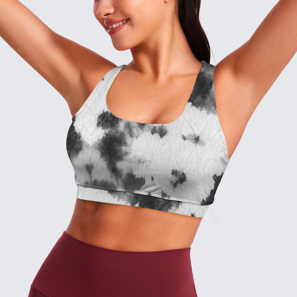 Black Cloud Criscross Back Sports bra
