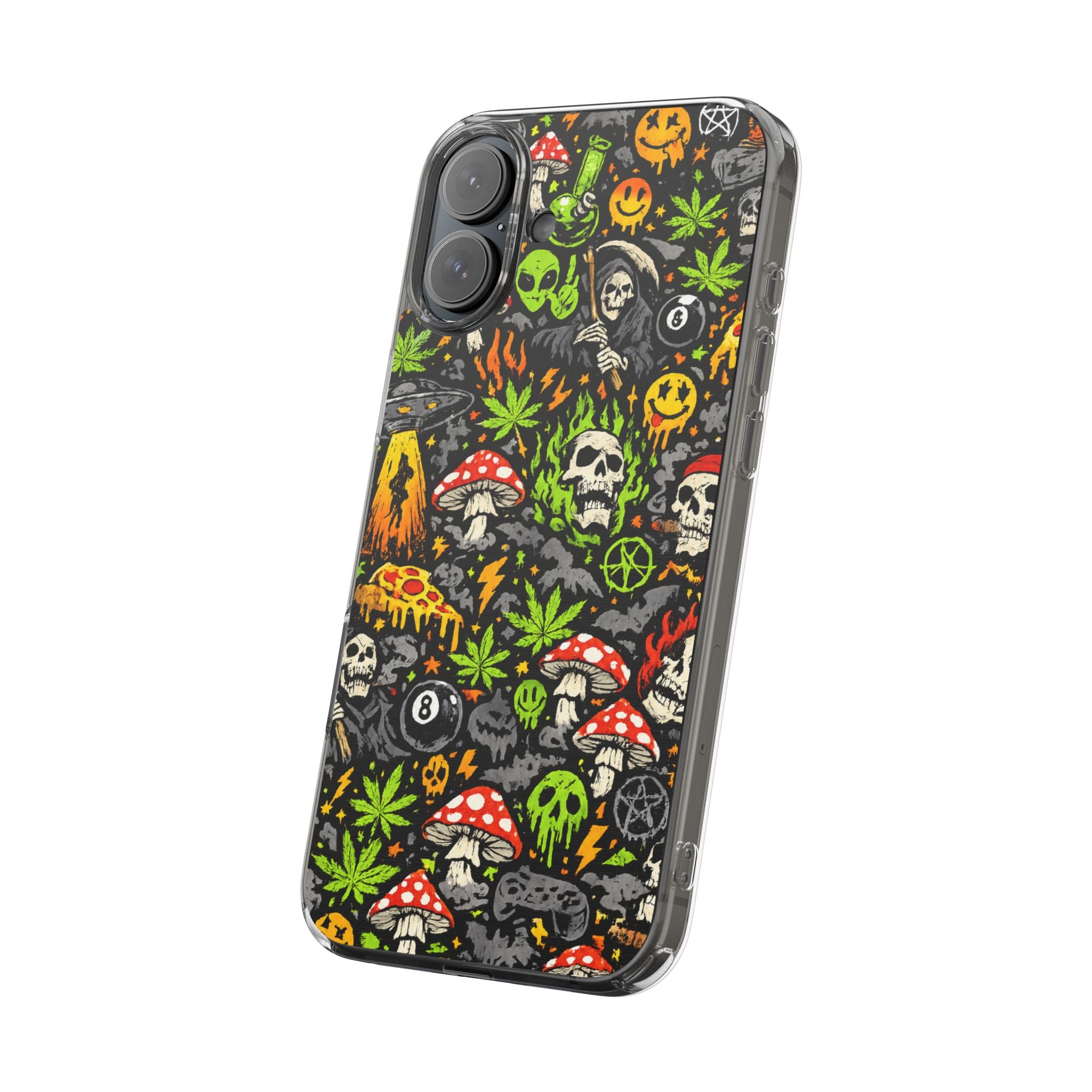 Skull Static Impact-Resistant Phone Case