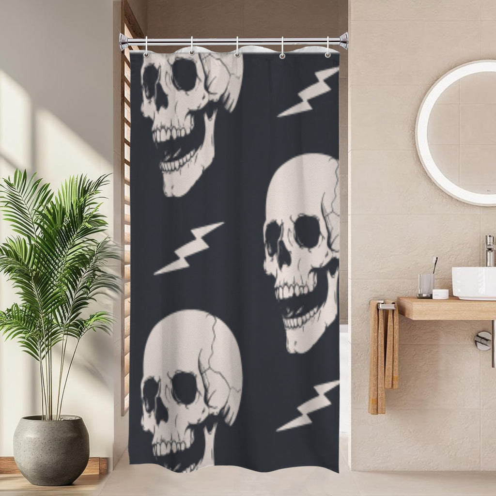Electric Skull Shower Curtain