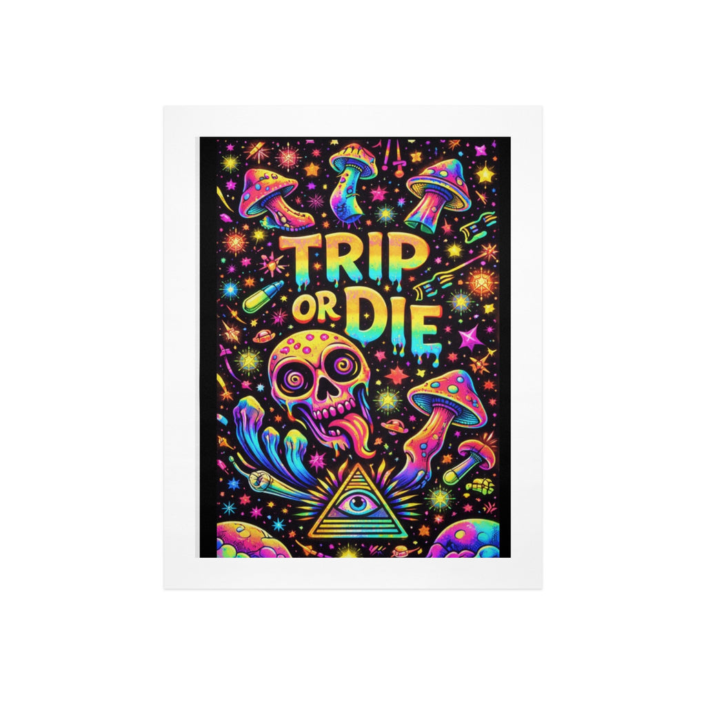 Trippy Art Print 12"x16"