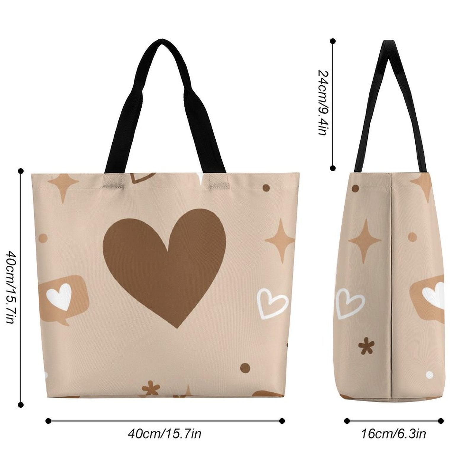Custom One shoulder shopping bag
