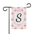 Personalized Cherry Garden Flag