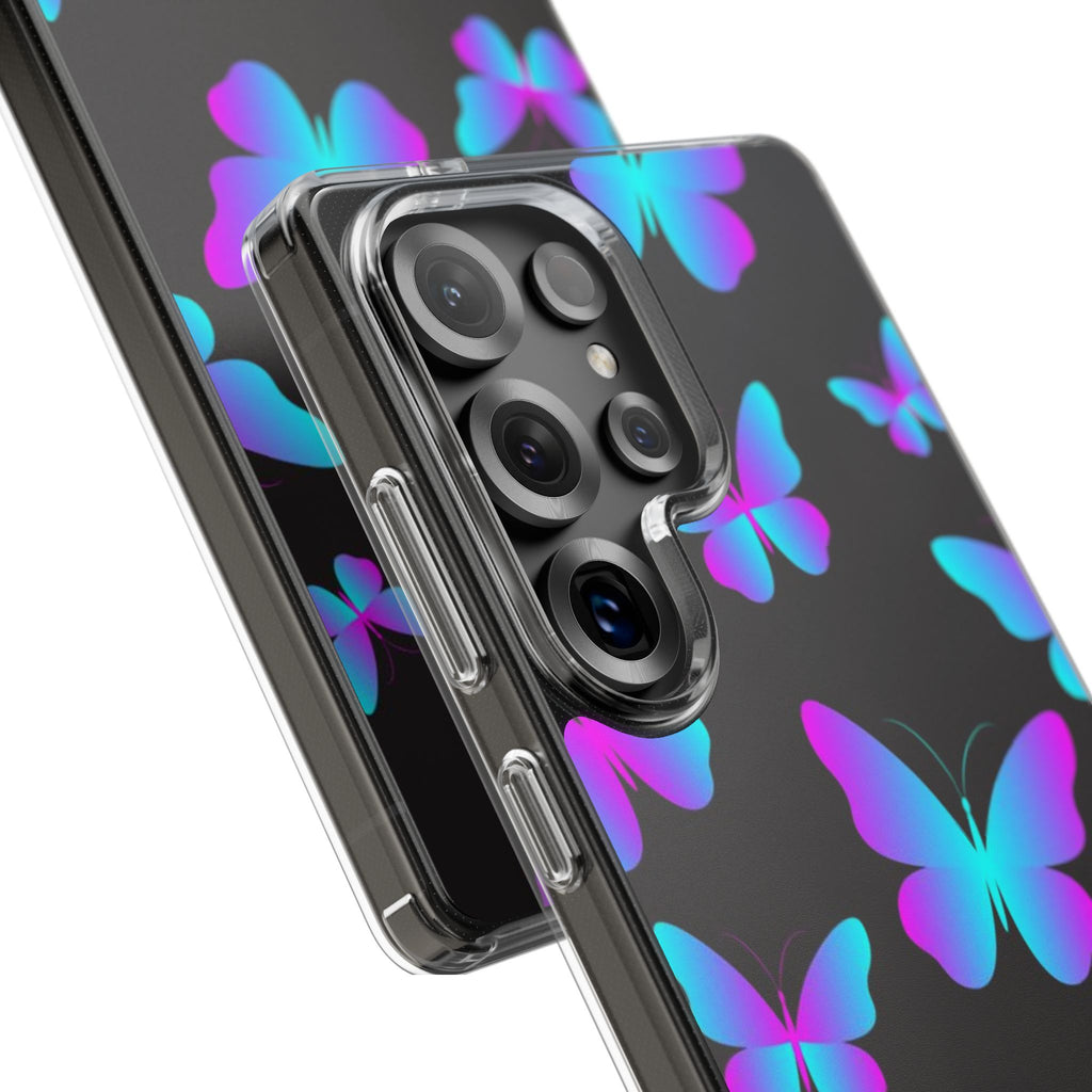 Butterfly Ombre Impact-Resistant Phone Case