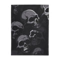 Dark Skull Plush Fleece Blanket