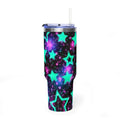 Teal Galaxy Vacuum Insulated 40oz Tumbler