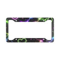 Electric Heart License Plate Frame