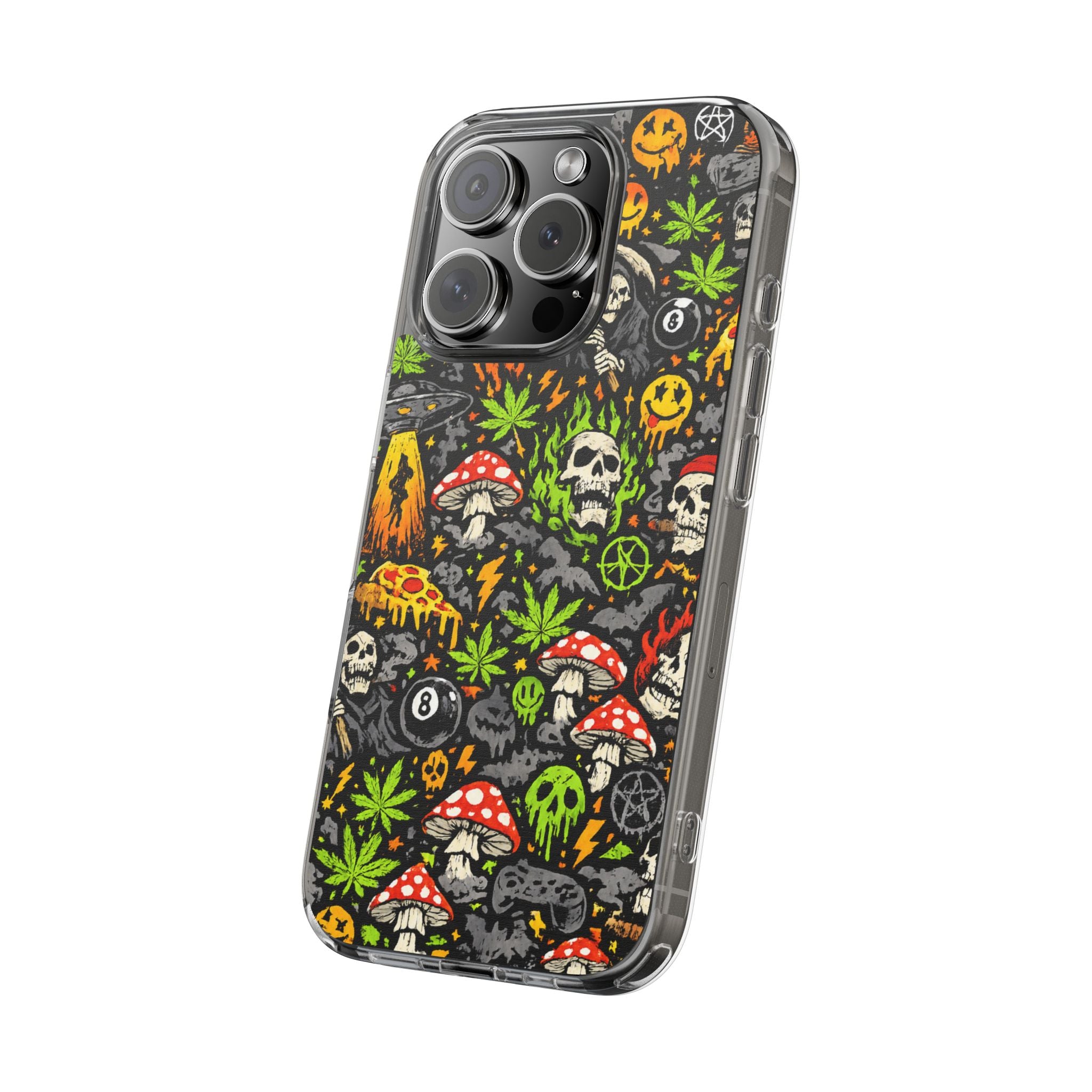Skull Static Impact-Resistant Phone Case
