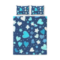 Night Sky Love 3pc Quilt Cover Set