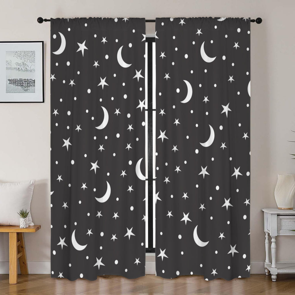 NIght Sky Curtains 42"x84"