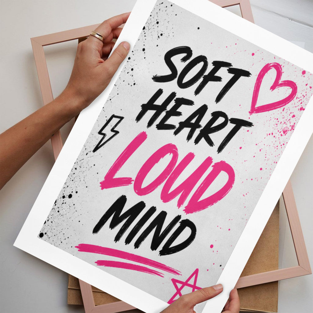 "Loud Mind" Art Print 12"x18"