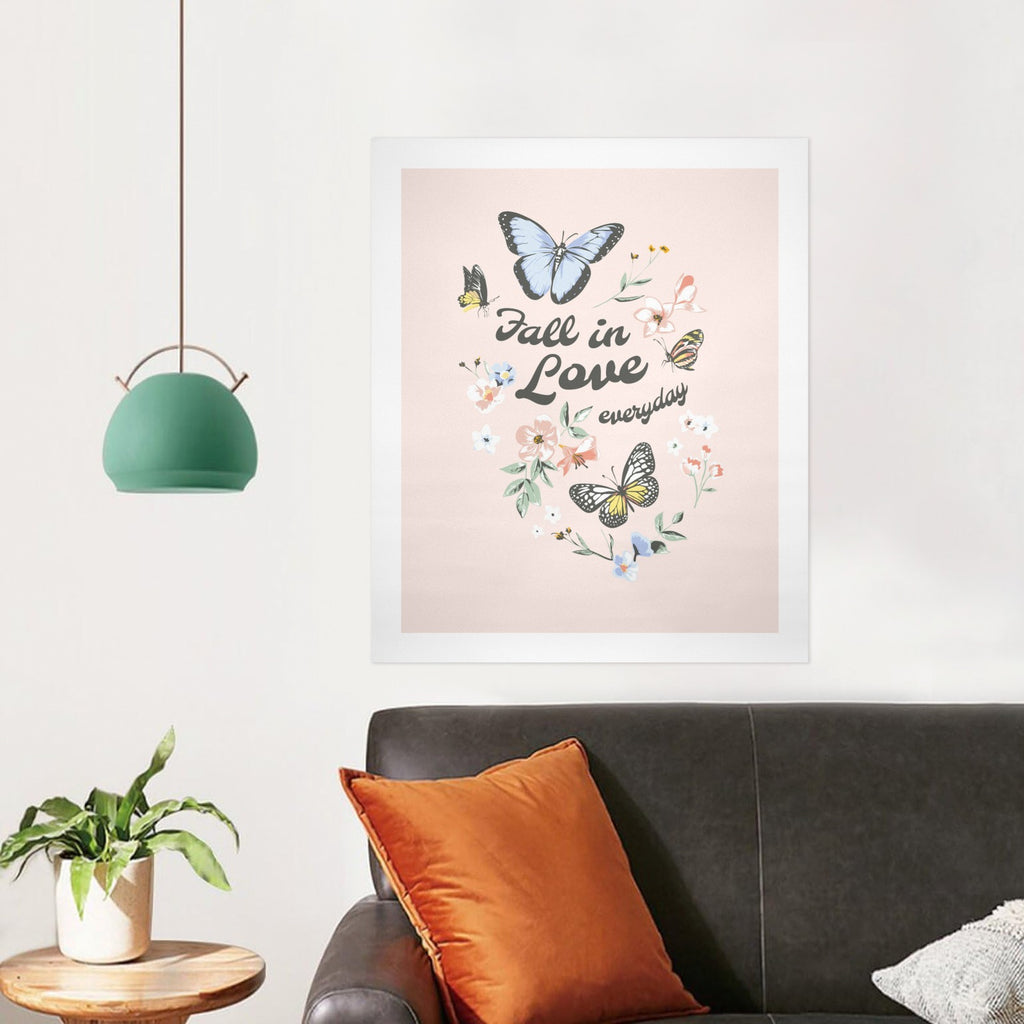 20"x24" Fall In Love Wall Art