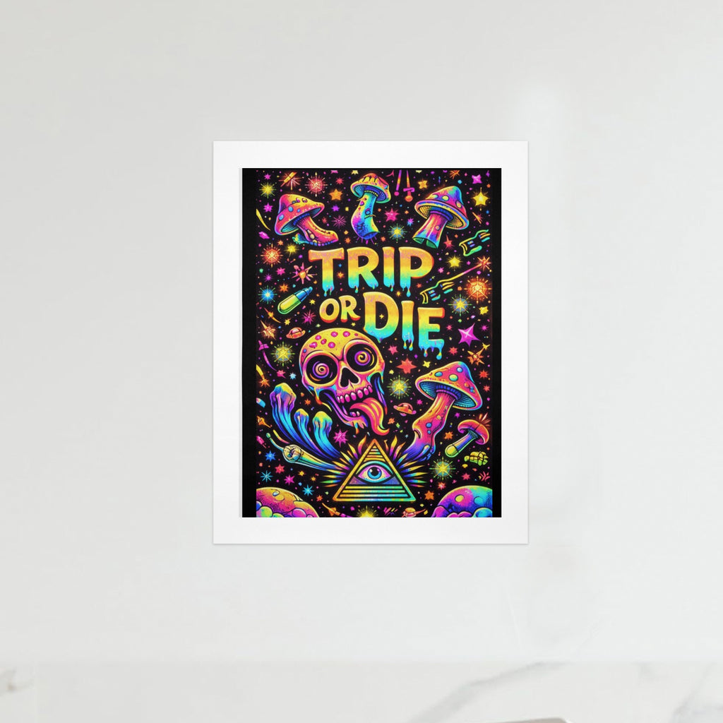 Trippy Art Print 12"x16"