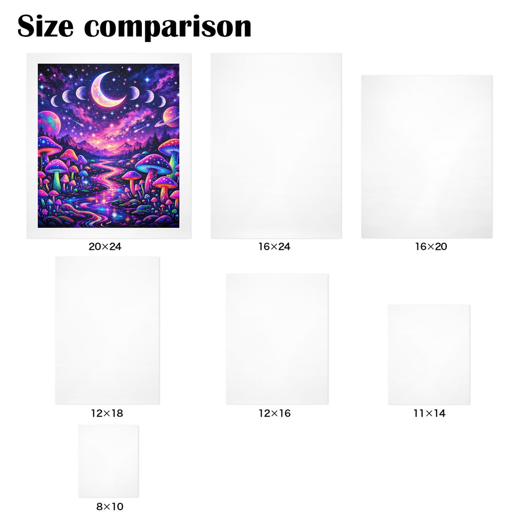 20"x24" Glow Moon Wall Art