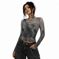 Shadow Storm Mesh Long Sleeve