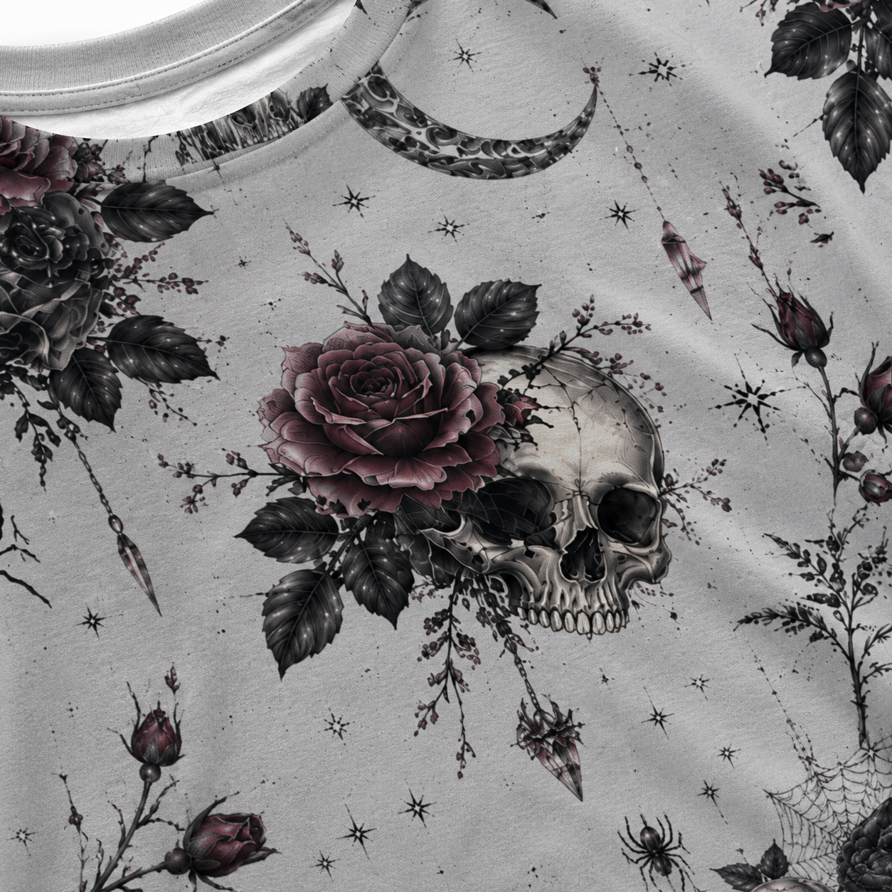 Blooming Skull Tee