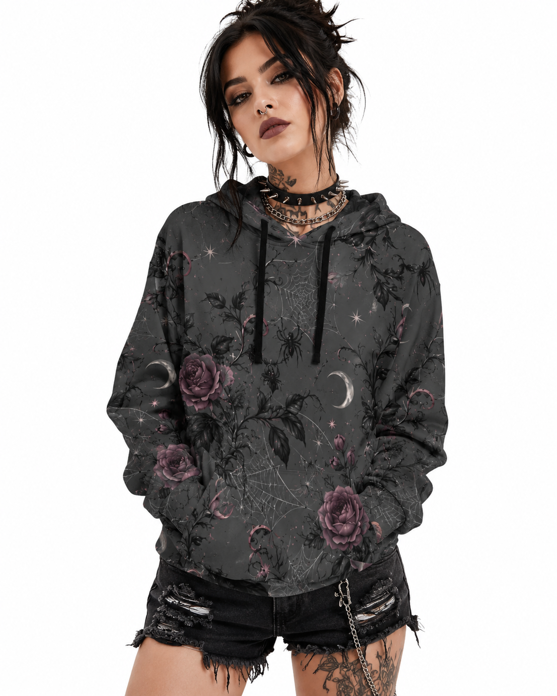 Moonlit Web Hoodie