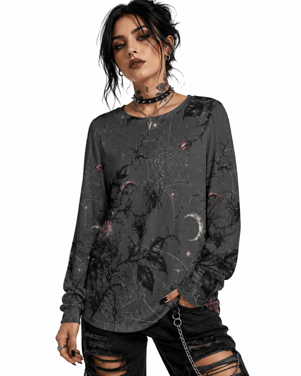 Moonlit Web Long Sleeve