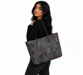 Moonlit Web Chic Leather Tote