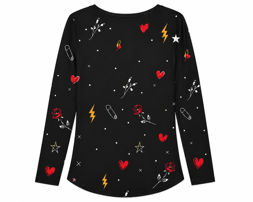 Broken Hearts Long Sleeve Tee