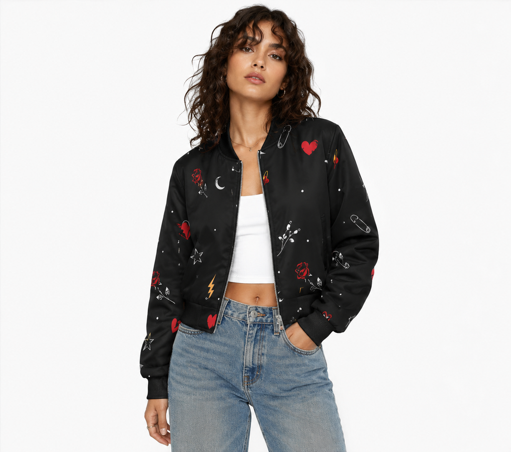 Broken Heart Bomber Jacket