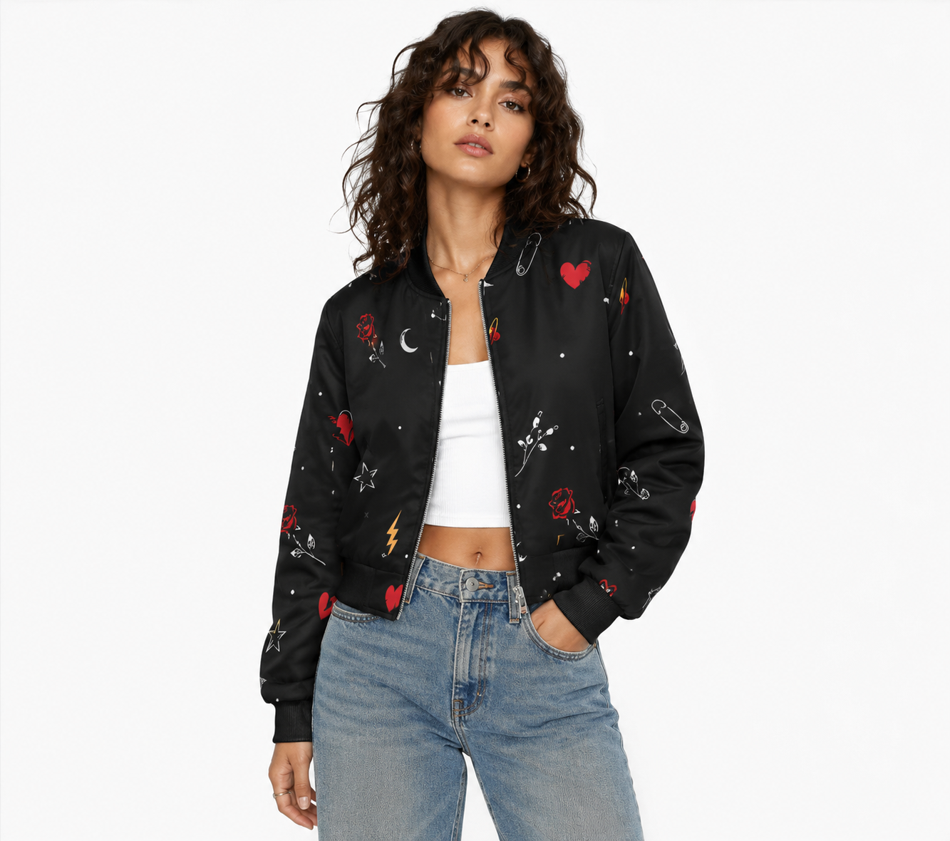 Broken Heart Bomber Jacket