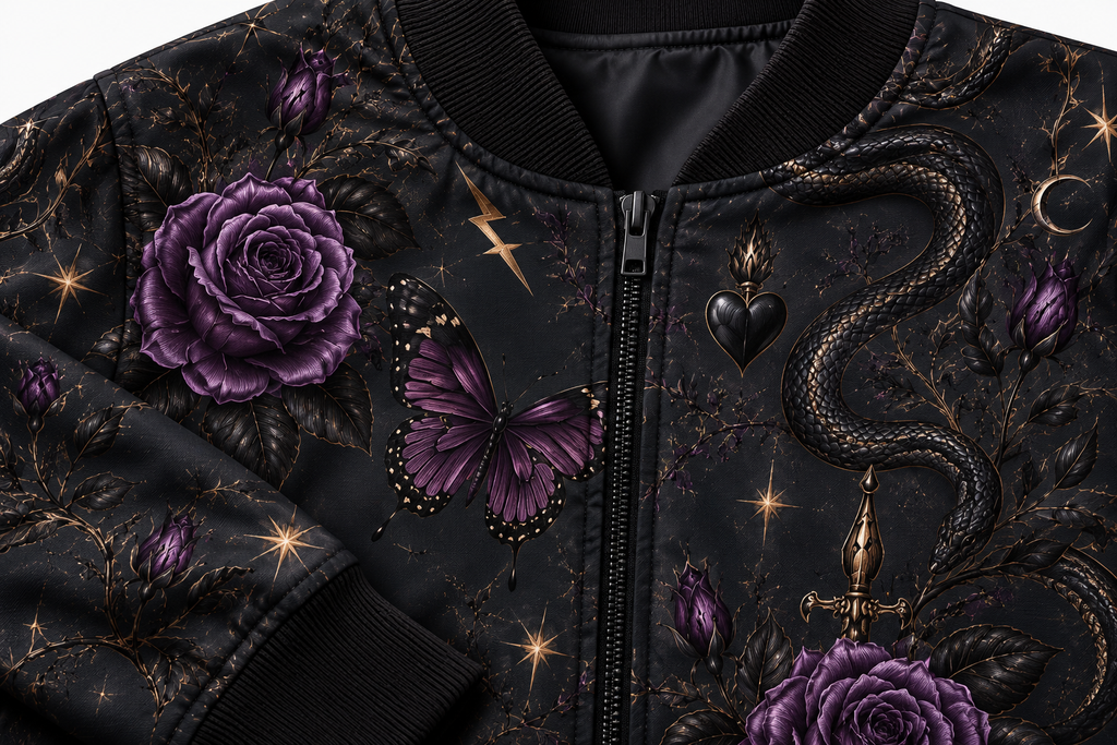 Onyx Night Bomber Jacket