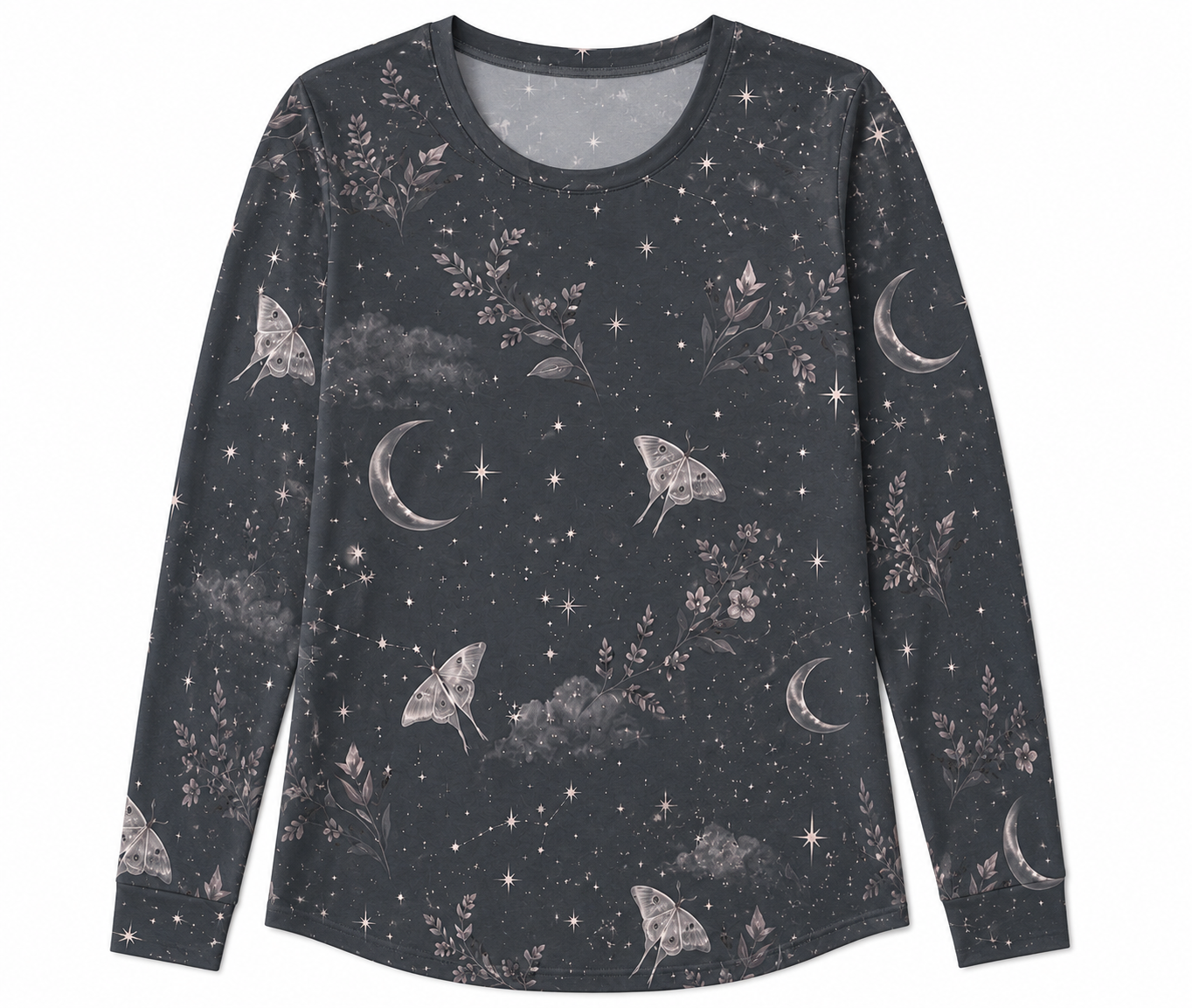 Silver Night Long Sleeve Tee