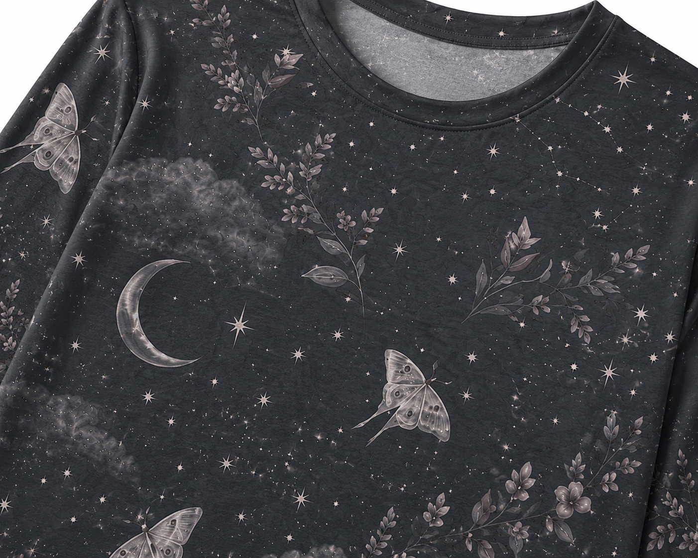 Silver Night Long Sleeve Tee