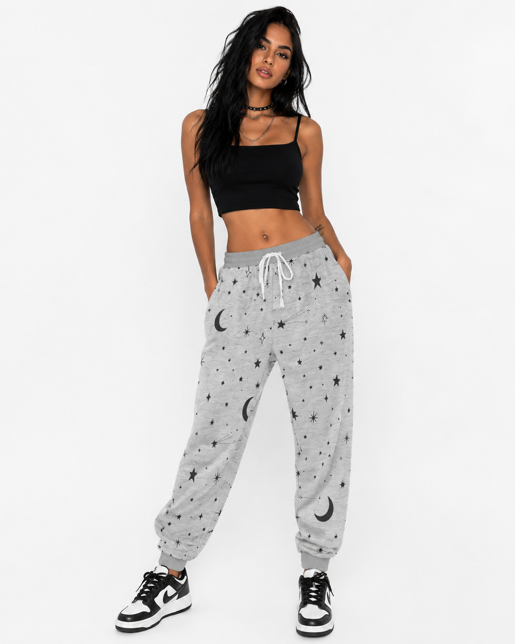 Black Moon Casual Joggers