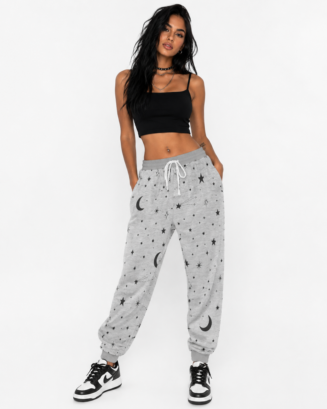 Black Moon Casual Joggers
