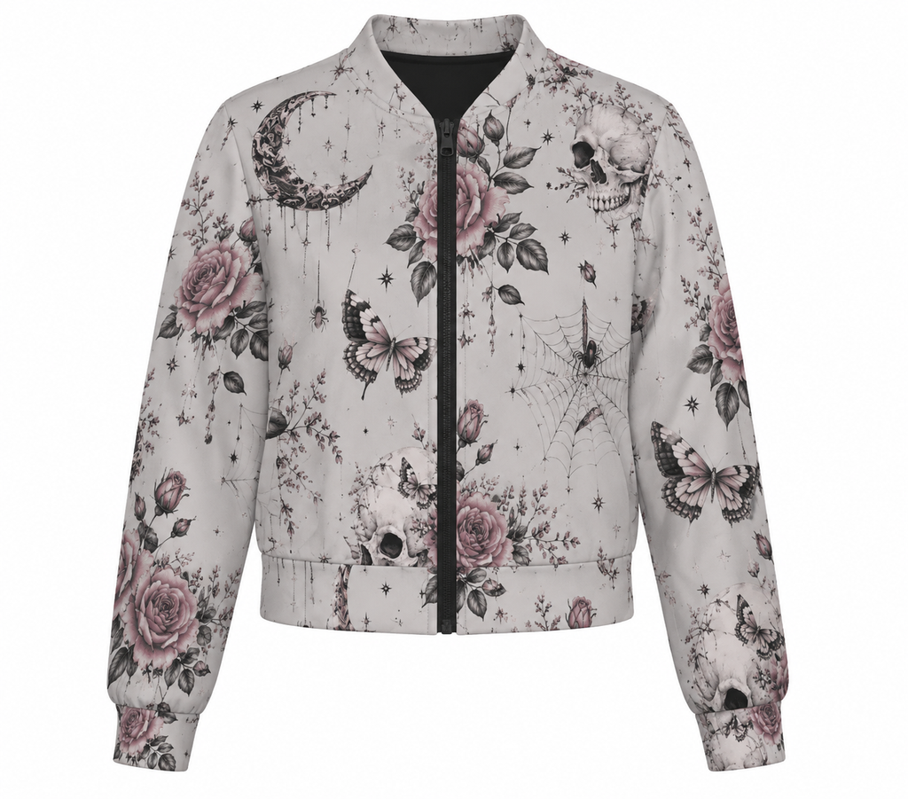 Lunar Lace Bomber Jacket