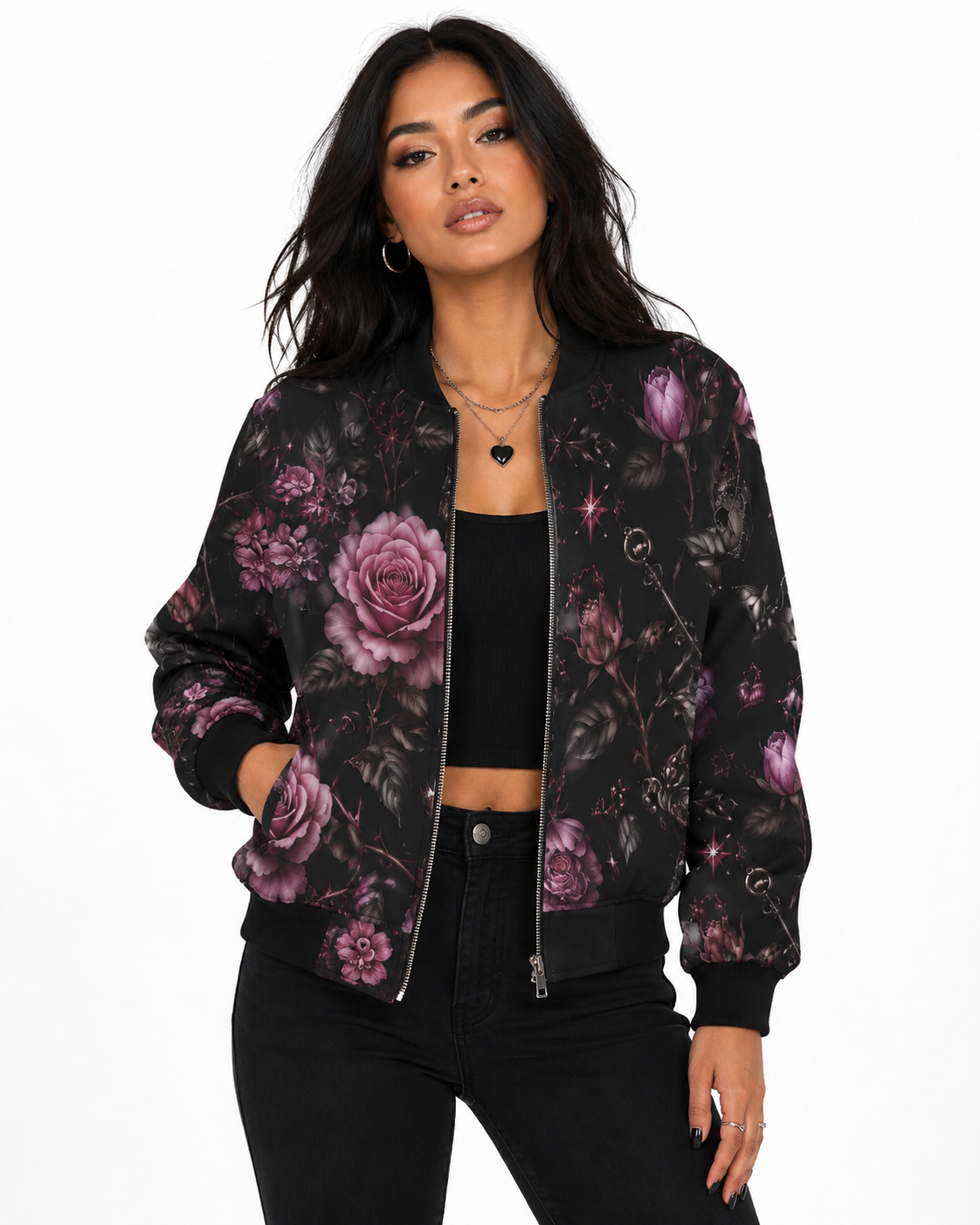 Dark Romance Bomber Jacket