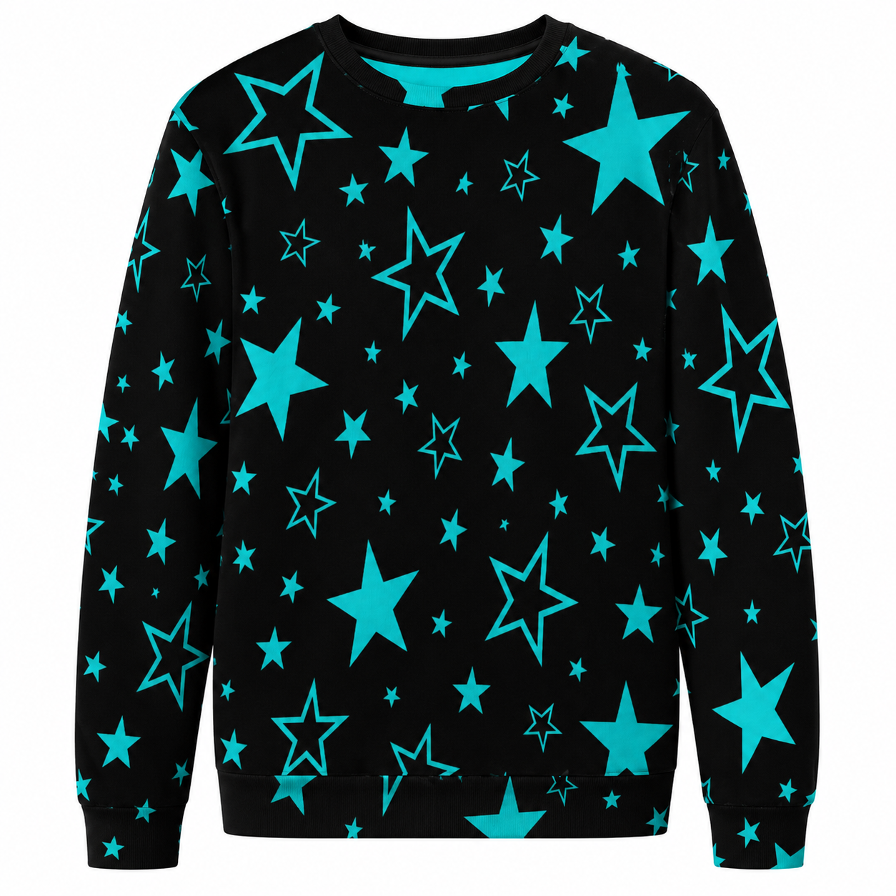 Aqua Star Gaze Sweater