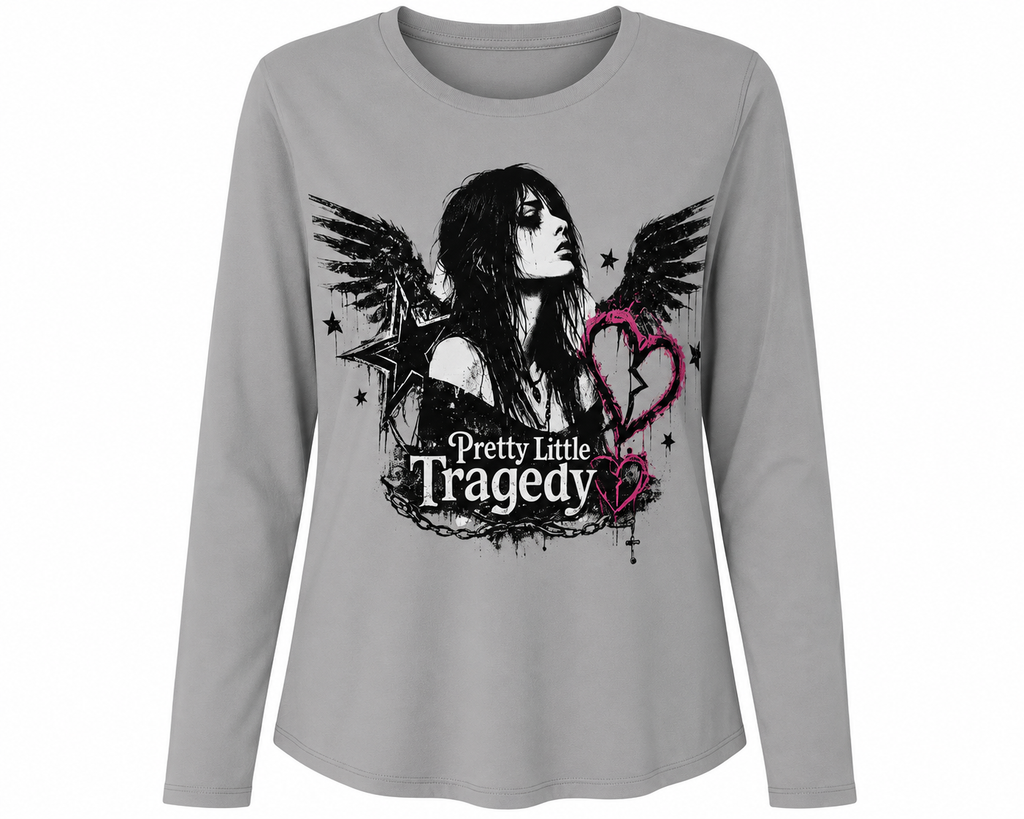 "Pretty Little Tragedy" Long Sleeve Tee